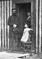 John Rawlins, his daughter, & second wife