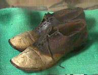 Big Nose George's shoes